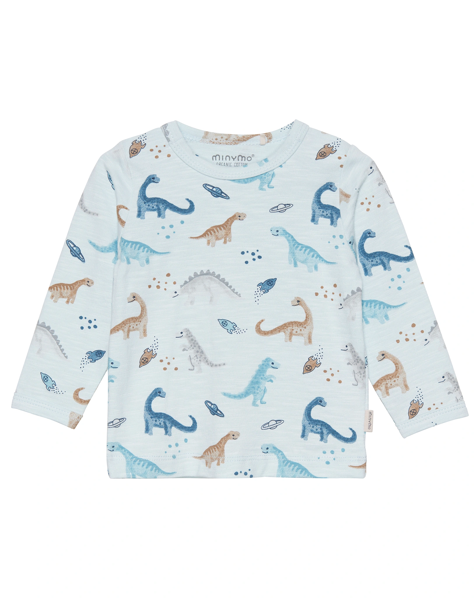 Langarm-Shirt ROCKET DINO in whispering blue