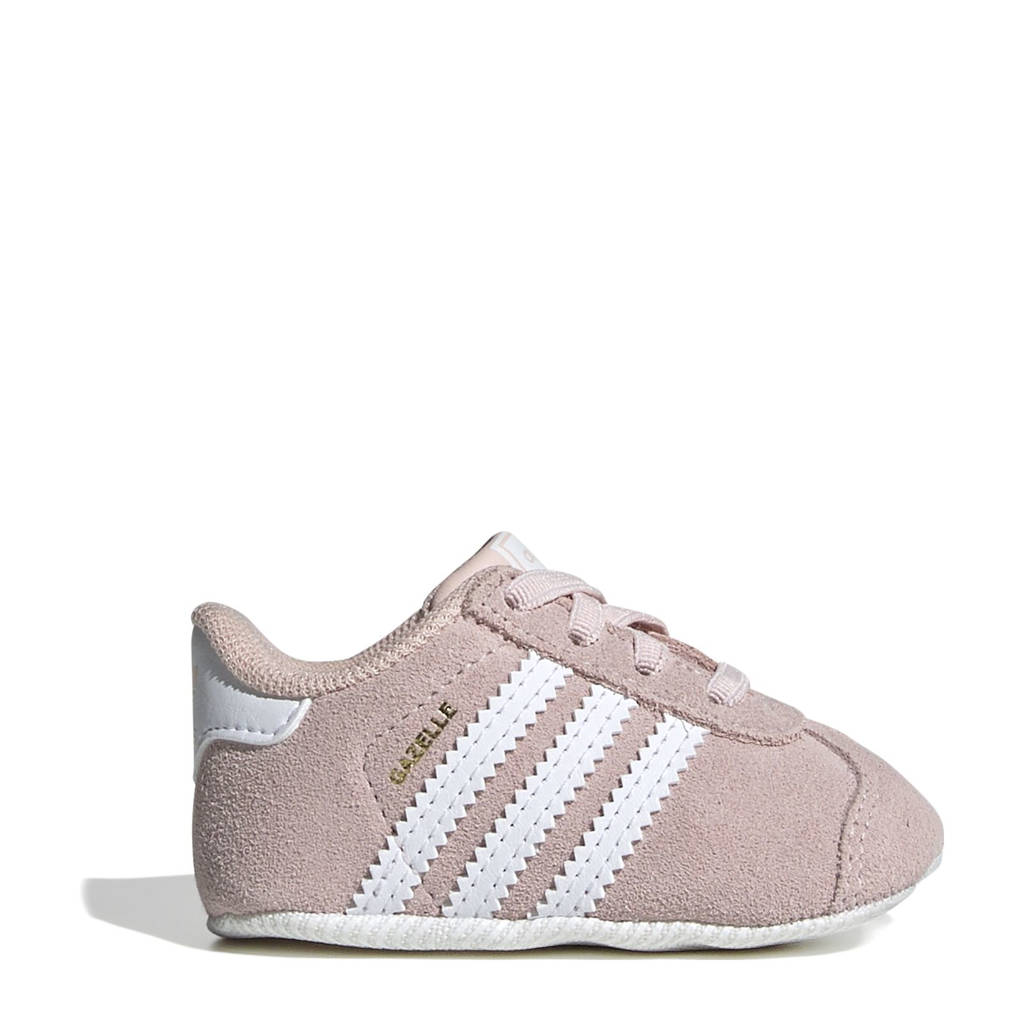adidas Gazelle Cribbabysneakers roze/wit