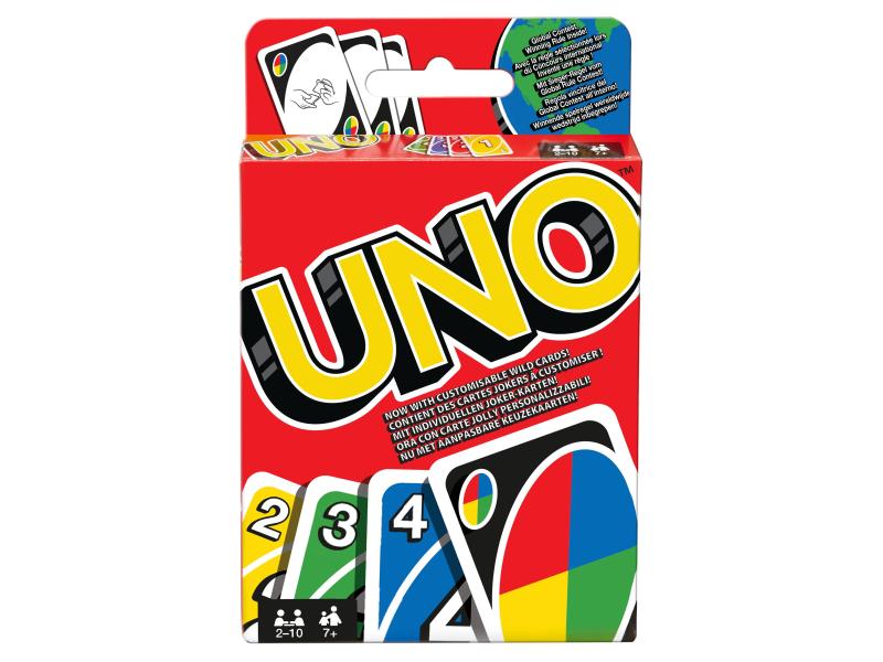 Mattel Spiele Kartenspiel UNO Kartenspiel für die ganze Familie