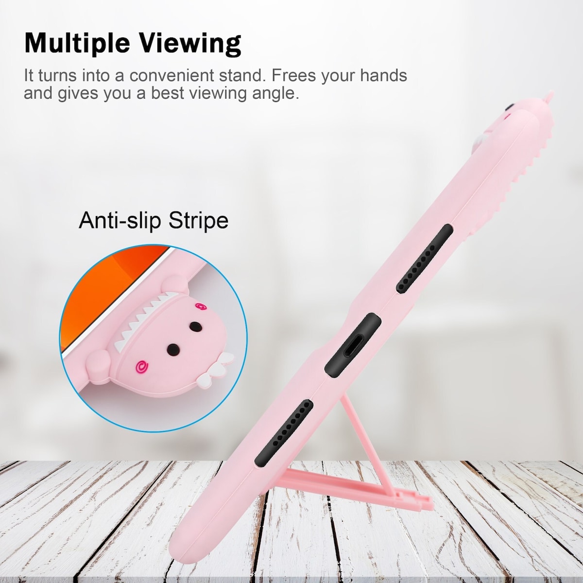 iPad AIR 3 (10.5 tomme) deksel for barn (rosa)