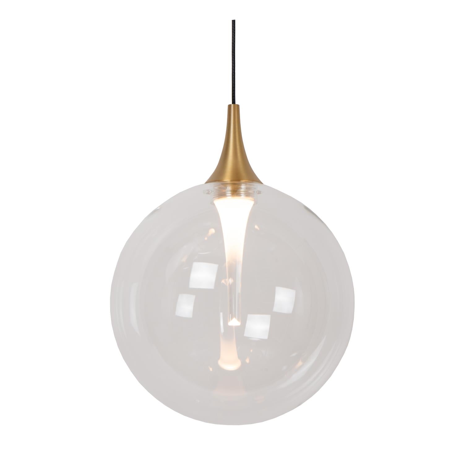 Gisela hanglamp LED Ã16 transparant