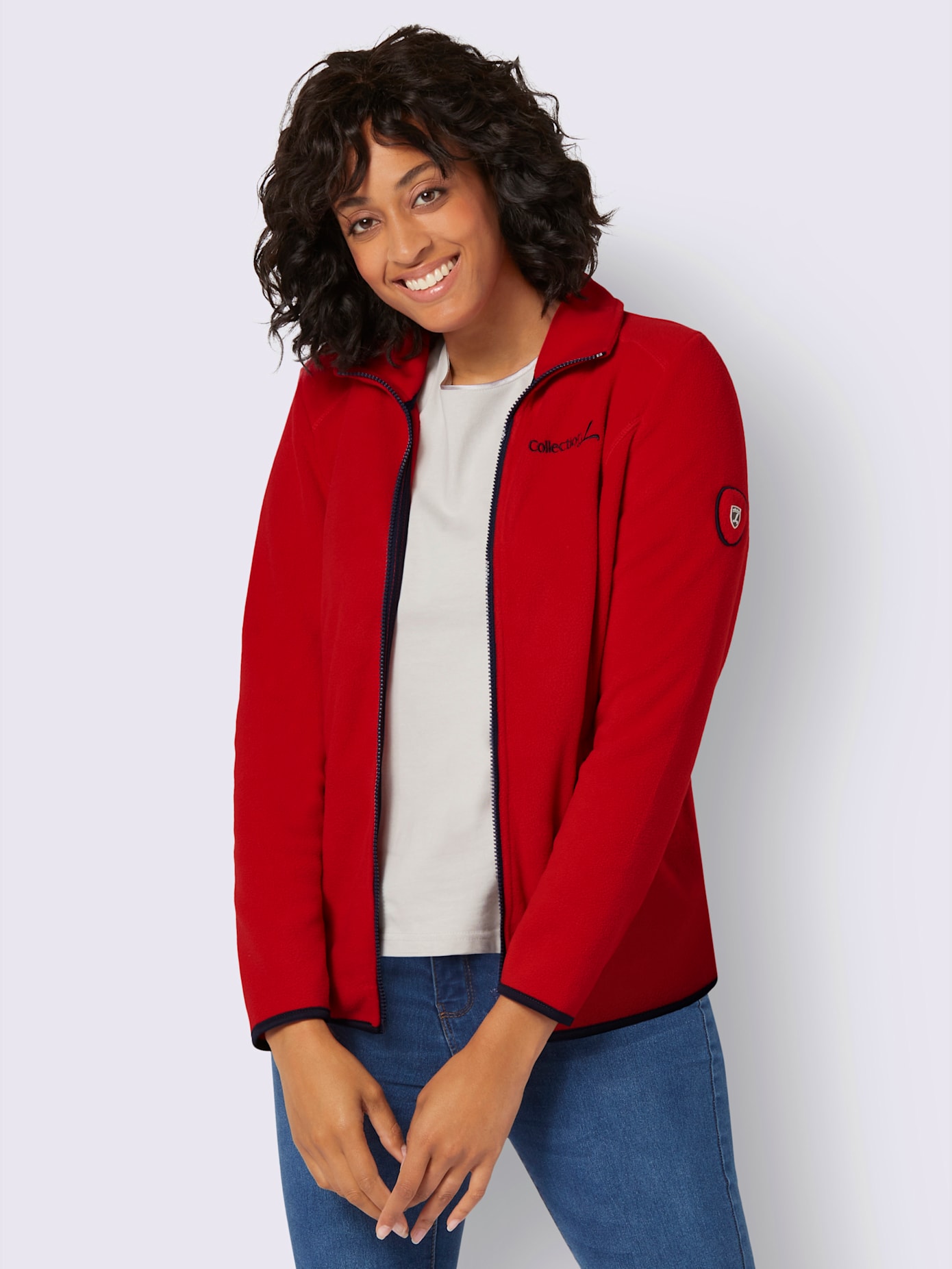 Veste polaire traitement contre les bouloches