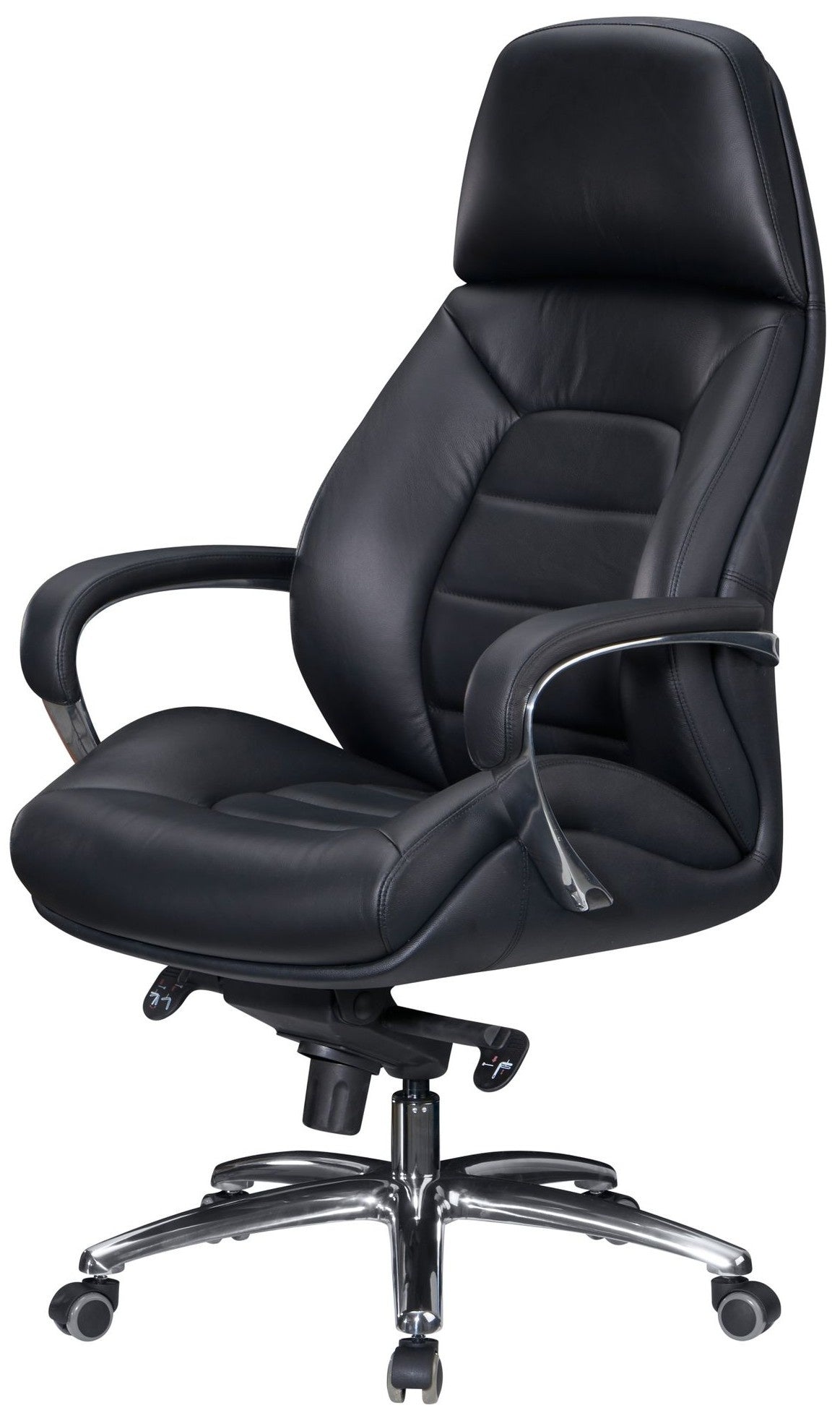 Sky Style Maxima Bureaustoel Leer Zwart