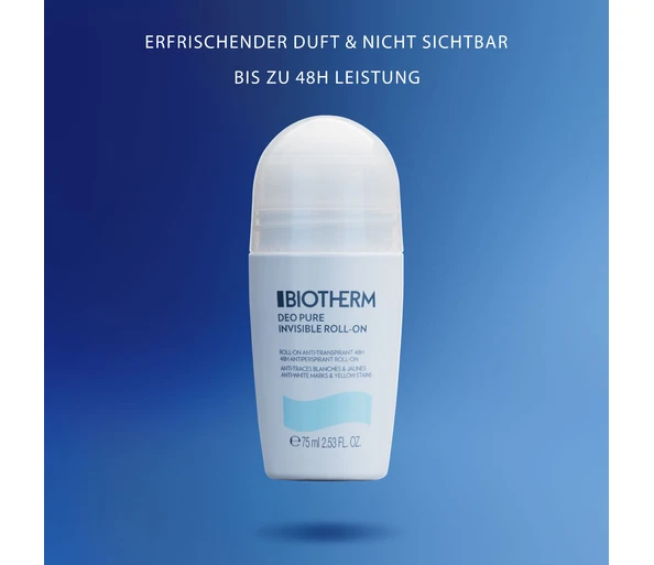 Biotherm Deo Pure Invisible Roll On 48H