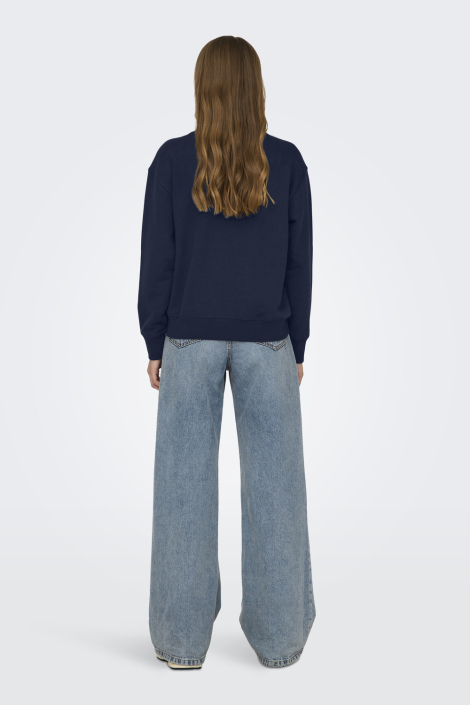 Jacqueline de Yong blauwe dames sweater