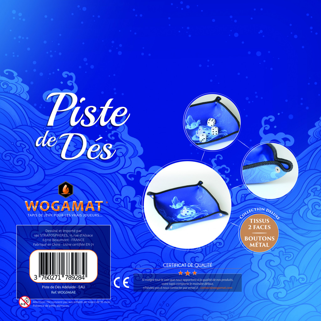 Piste de dés Adélaide - Eau