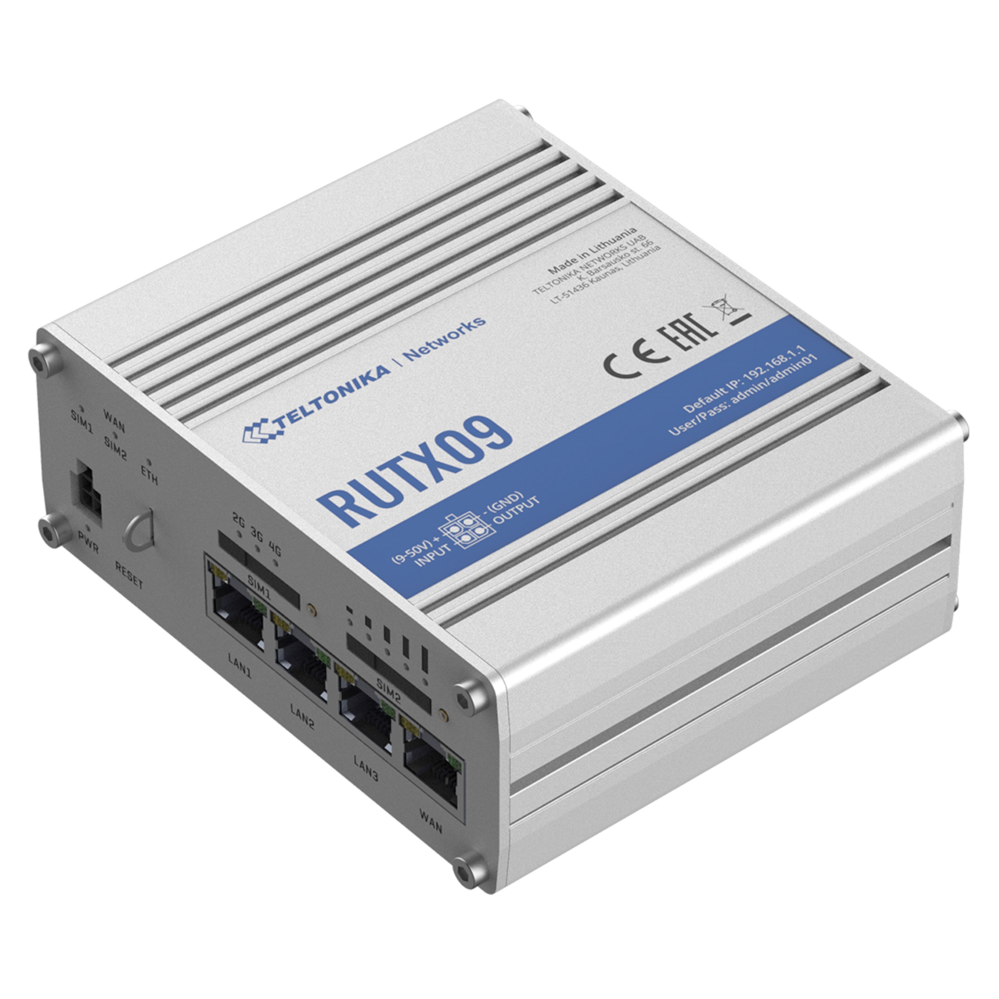 Teltonika RUTX09 Profesjonell 4G-ruter