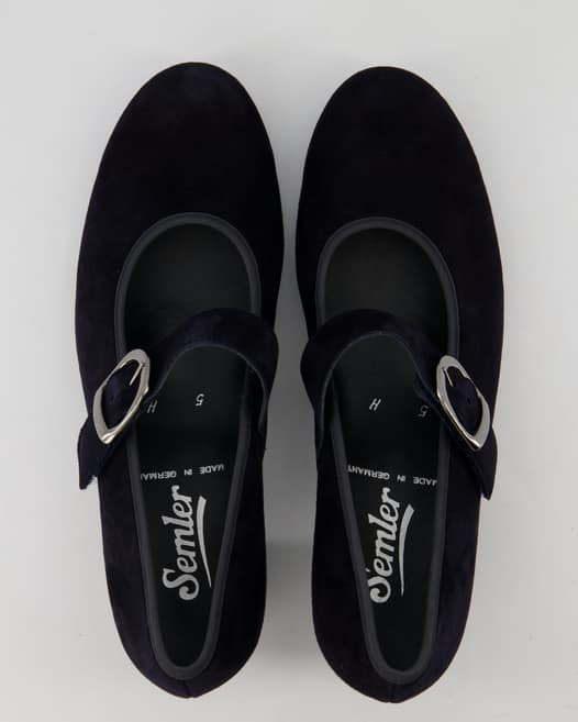 Semler Cleo Trachtenschuhe in Blau