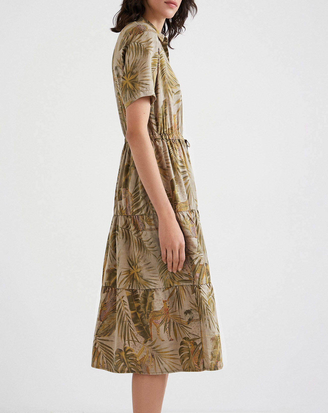 Desigual Robe Frieda verte