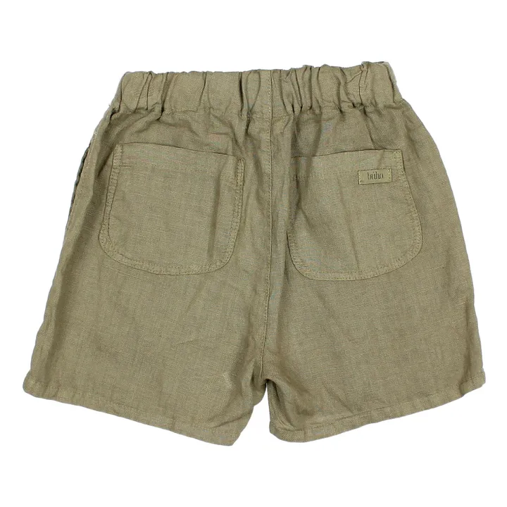 Búho Short Uni Lin | Vert kaki