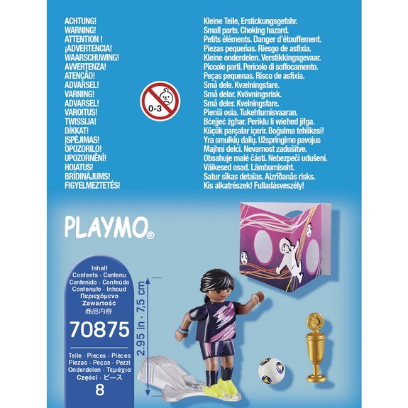 Joueuse de football - Playmobil Spécial Plus 70875