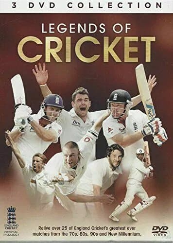 Legends Of Cricket (triple DVD boxset) English Cricket History Gift Idea Region 2 (Brand New)