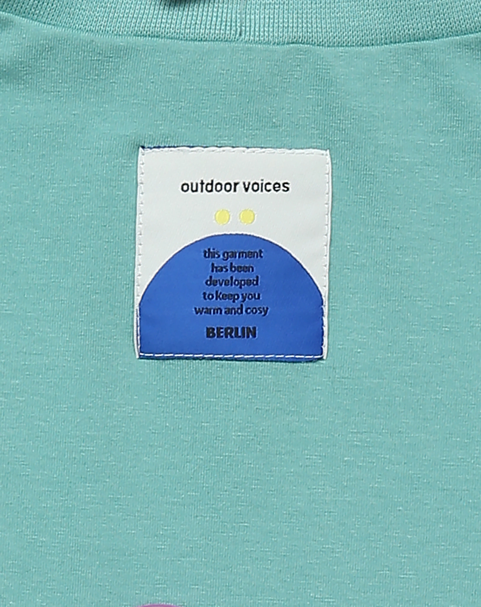 Rollkragen-Langarmshirt BASIC in grün