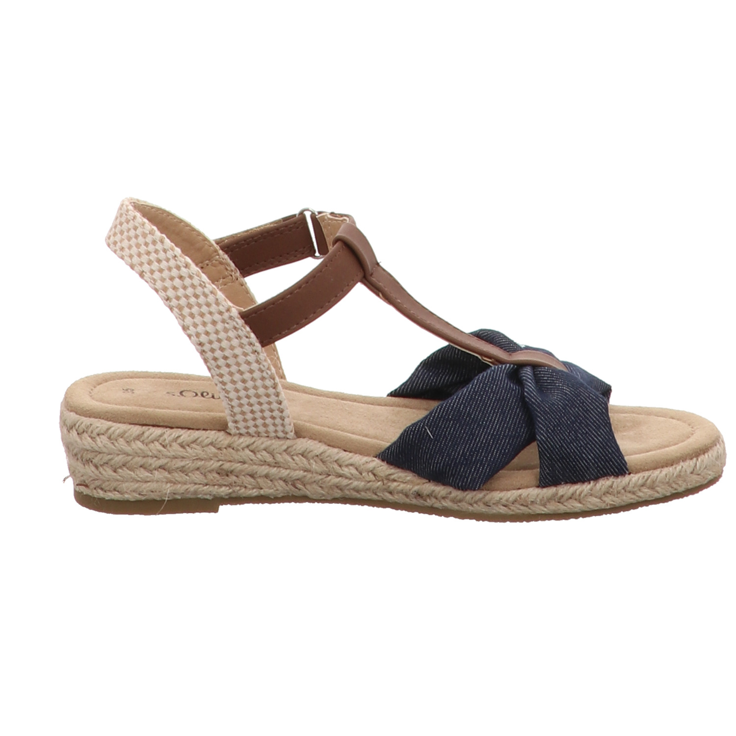 s.Oliver Sandaletten jeans blau