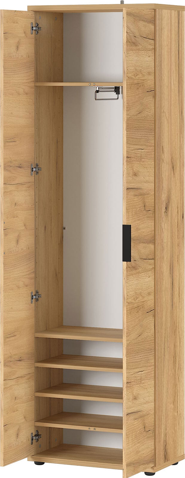 Garderobenschrank FIRE 59 x 199 cm Navarra Eiche