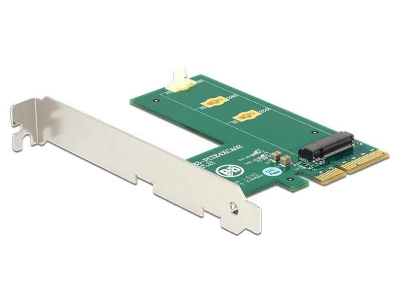 Delock Host Bus Adapter Controller PCI-Ex4 - M.2, 1Port, NV Delock PCI Express x4 Karte > 1 x intern NVMe M.2 Key M – Querformat