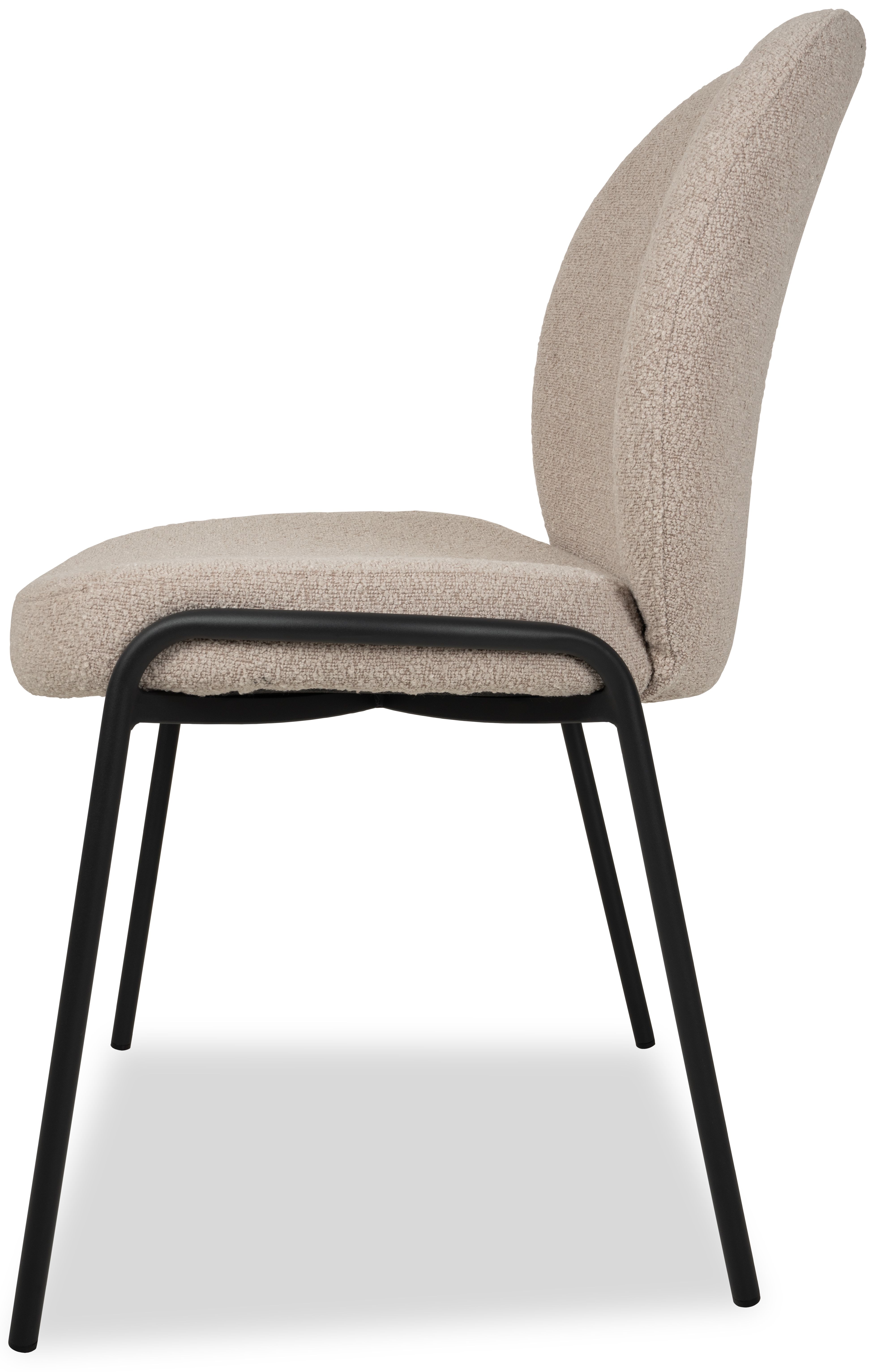 Eetkamerstoel Touch naturel  Tobbe B56 x D53 x H88 cm