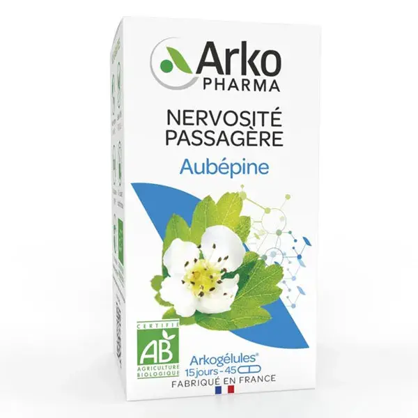 Arkopharma Arkogélules Espinheiro-alvar Orgânico 45 cápsulas