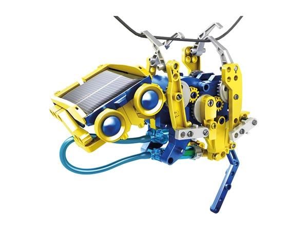 Velleman Roboter 12-in-1 Bausatz Solar und Hydraulik 230-Teiliger 12-in-1 Roboter Bausatz