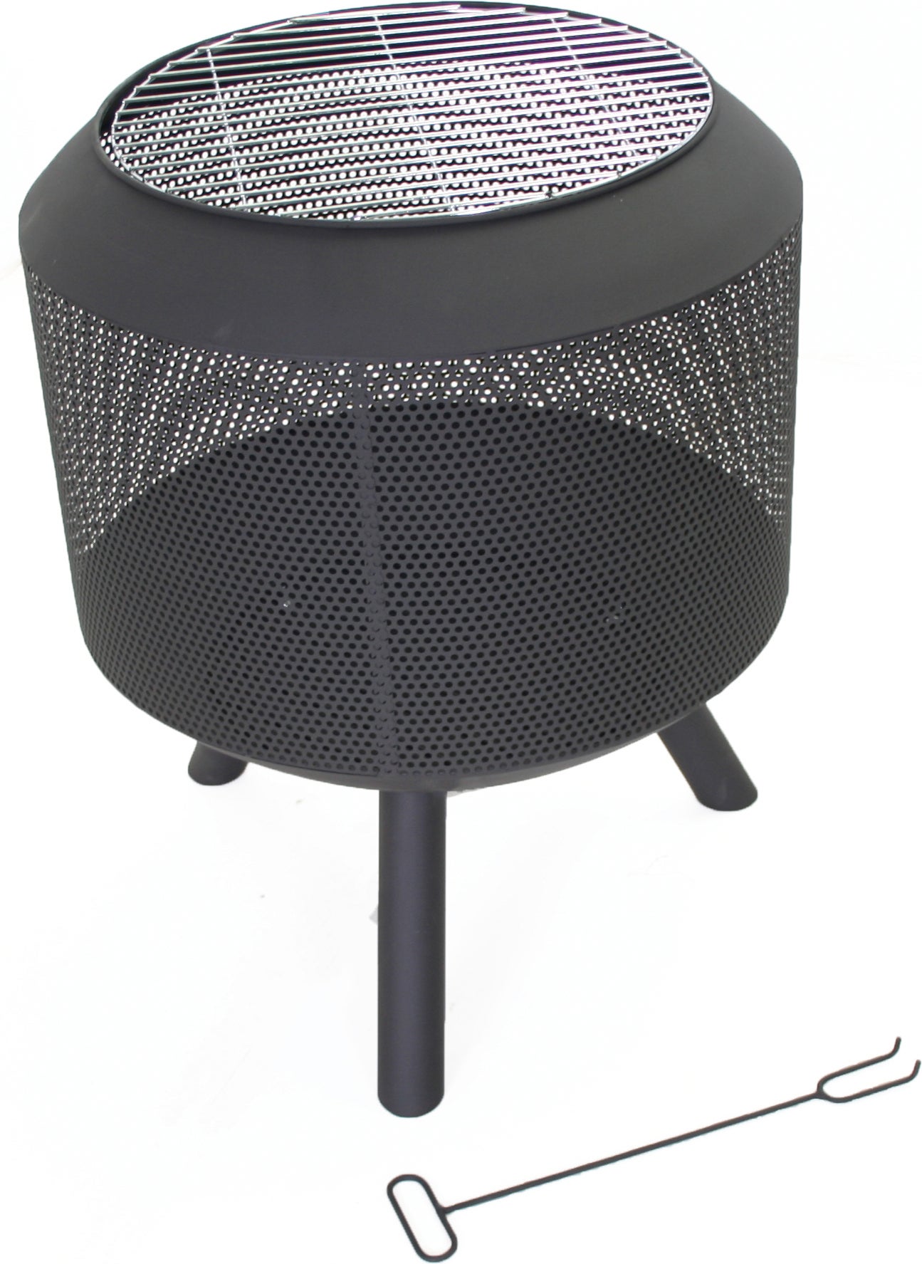 SenS-Line tuinhaard zwart D 54 H 60 cm