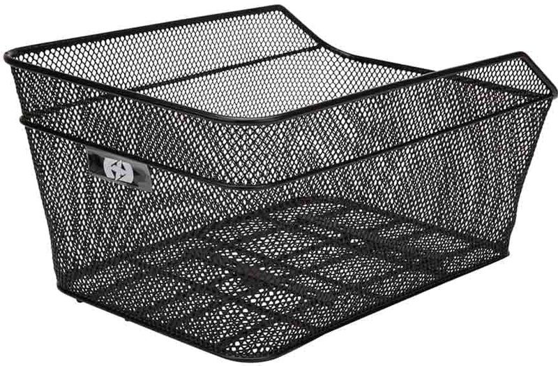 OXC Mand Achter Draad - Zwart - Staal - 34 Liter