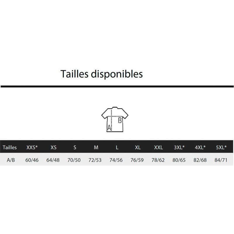 T-shirt mixte manches courtes publicitaire Sol's - 150g/m² - marquage 1 couleur