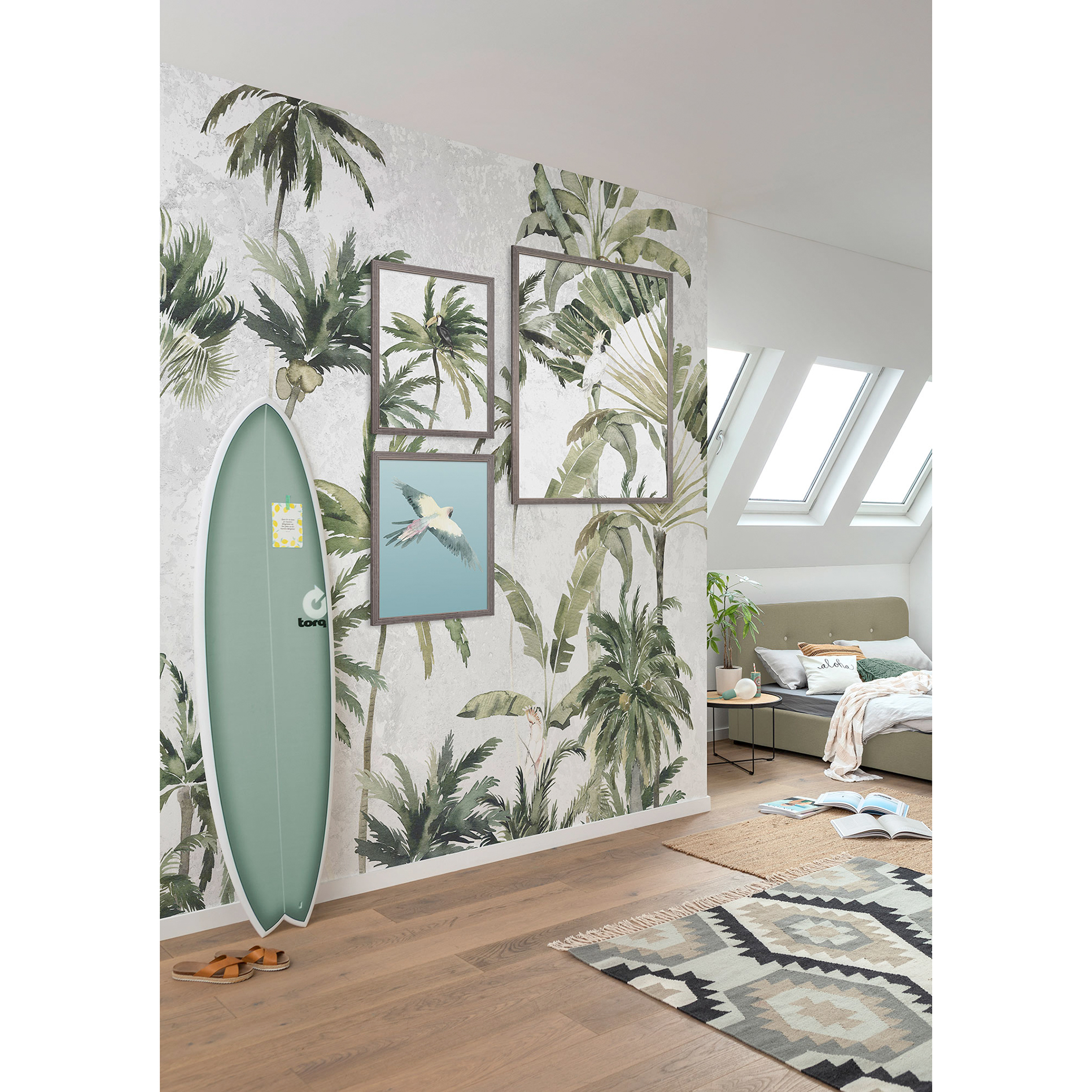 Wandbild CIEL - bunt - 50x70 cm
