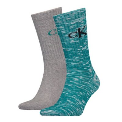 Chaussettes homme 2P Slub CALVIN KLEIN