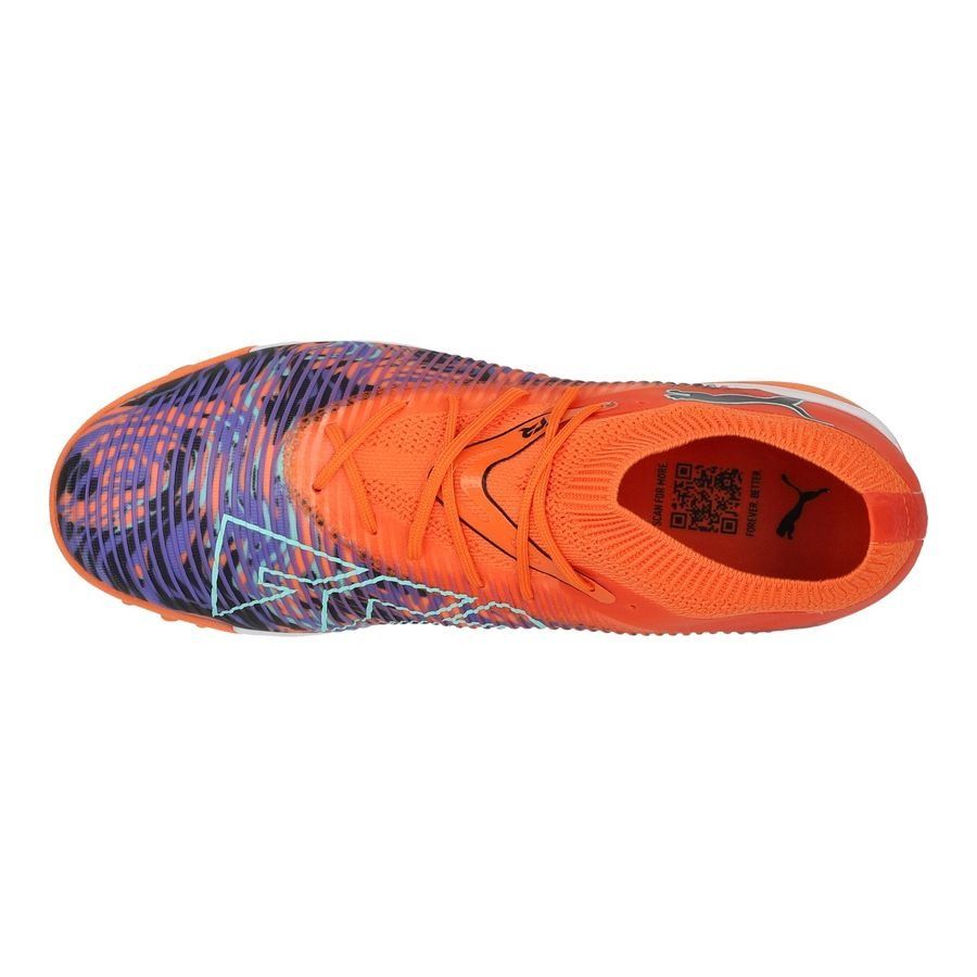 PUMA Future 8 Match TT Creativity - Orange Poppy/Dark Amethyst/Bleu/Noir