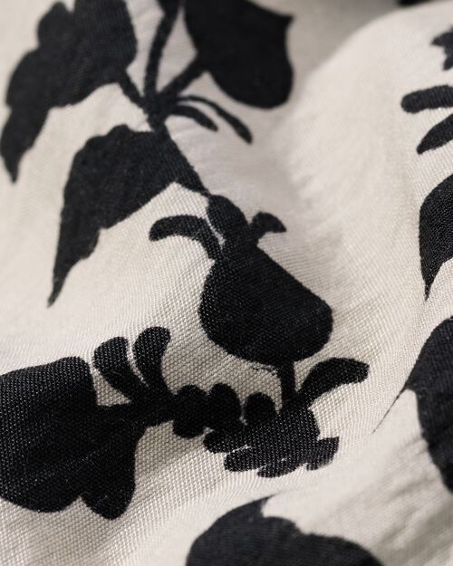 pantalon Lara fleur pour femmes noir