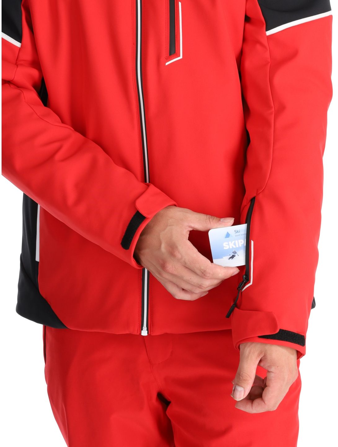 33W0897 softshell ski-jas heren