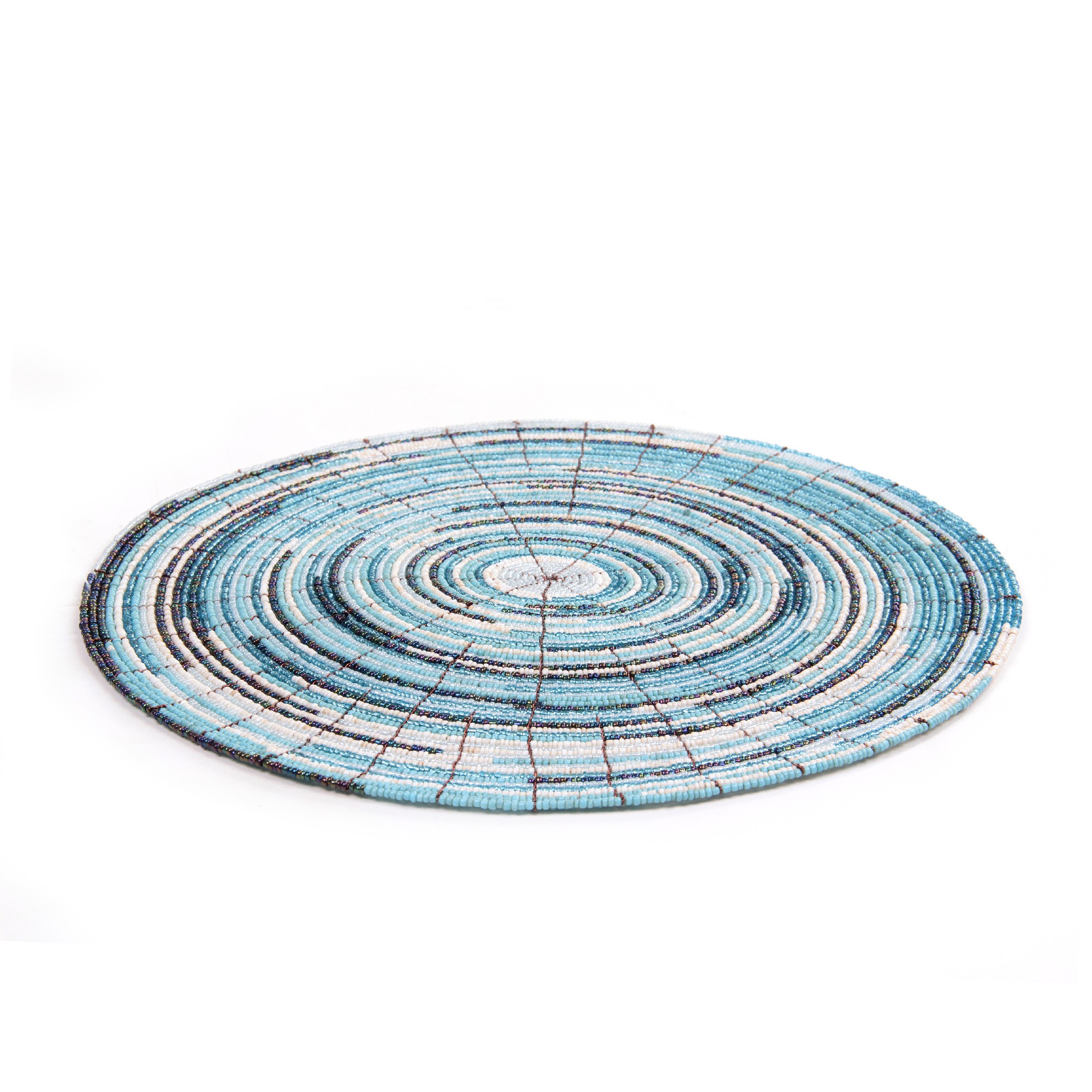 Glasperlenablage, türkis, multicolor, Ø 30 cm zu 12,80