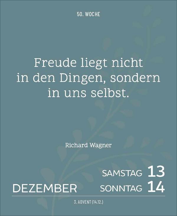 Weisheiten großer Dichter und Denker 2025