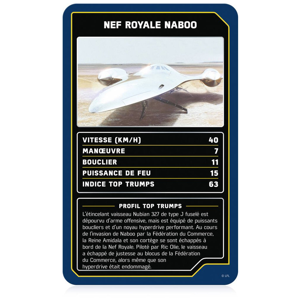 Top Trumps Star Wars - Vaisseaux Spatiaux