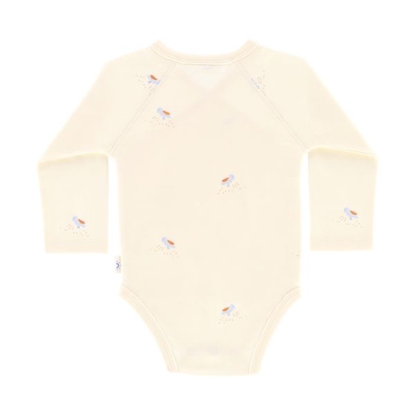 DAY Overslagromper Lange Mouw - Cream - Mt. 50/56
