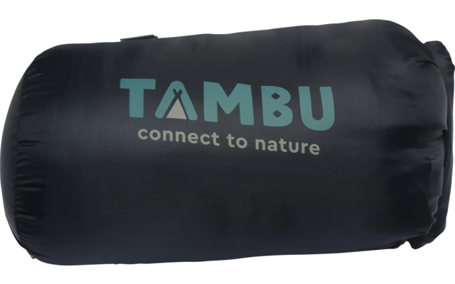 Tambu Sayan Deckenschlafsack Recyceltes Polyester mit Kapuze 3-Jahreszeiten 230 cm