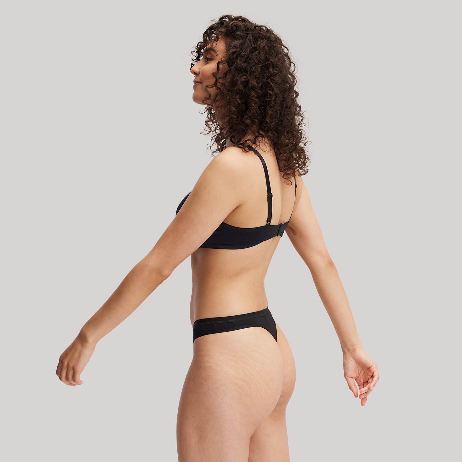 Dames string Stretch  3-Pack Zwart kopen? Goed en goedkoop