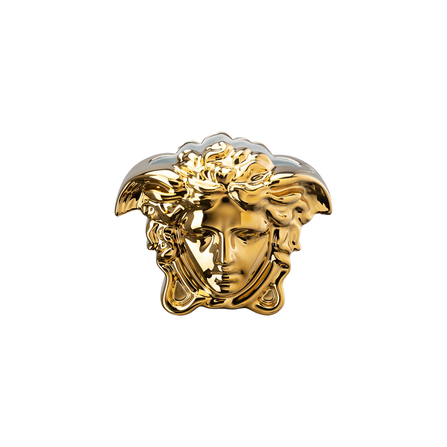 Medusa Grande Gold Vase 15 cm
