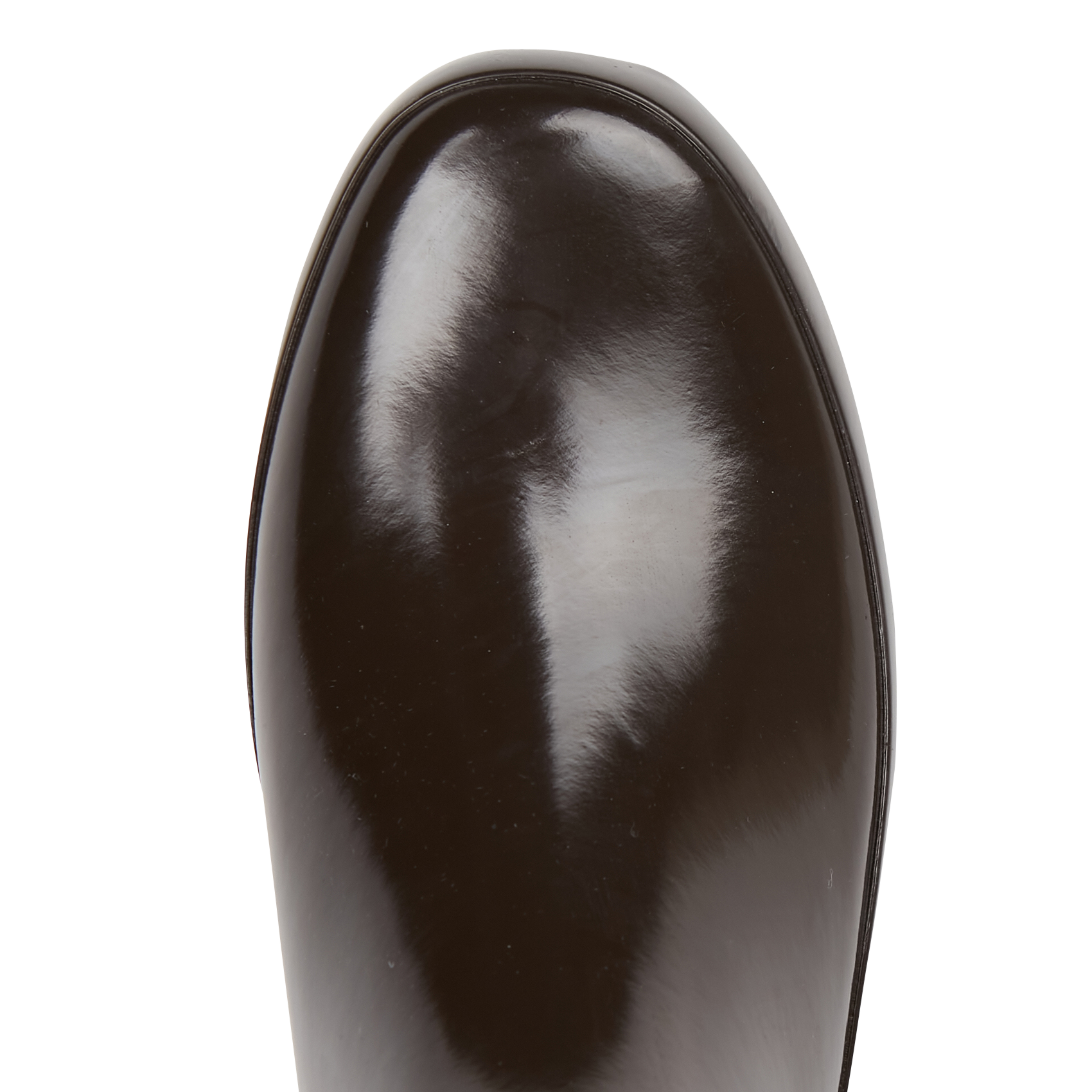 ELIOSA- Boots de pluie à bout rond | Marron