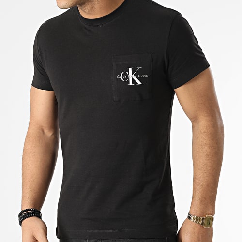 Tee Shirt Poche J30J320936 Noir