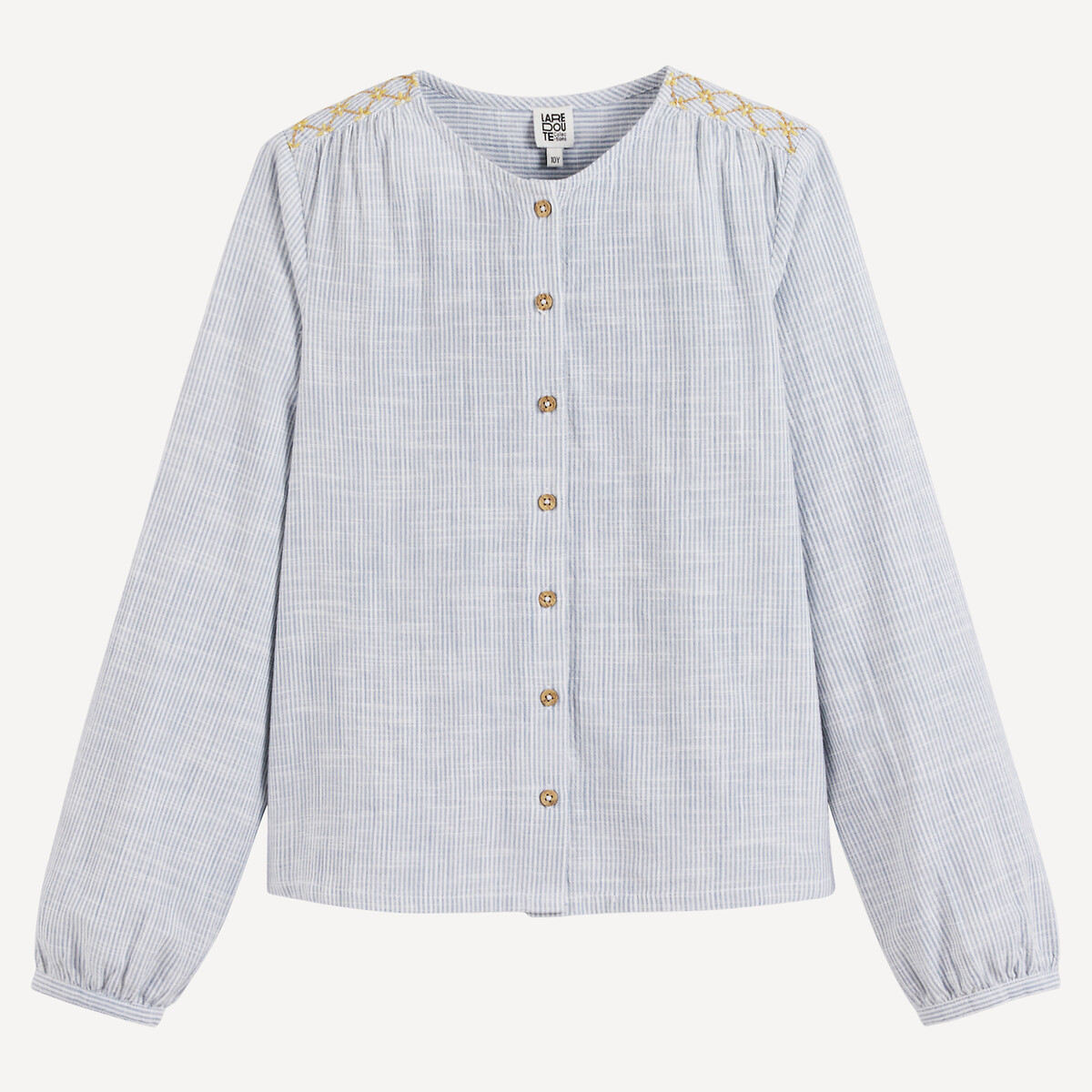 COLEÇÃO LA REDOUTE<br>Blusa listrada de manga comprida