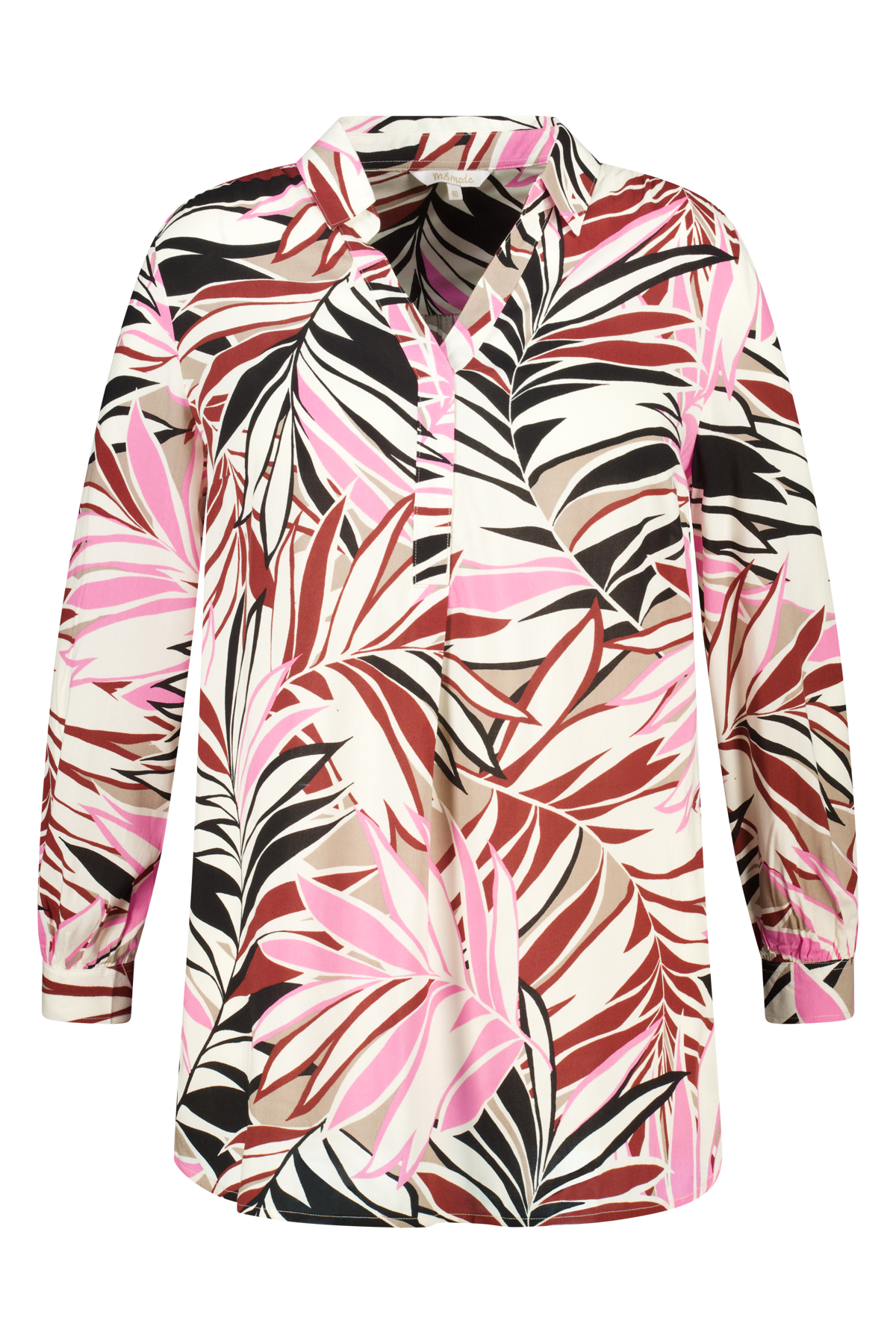 Blouse met print Multi Pink
