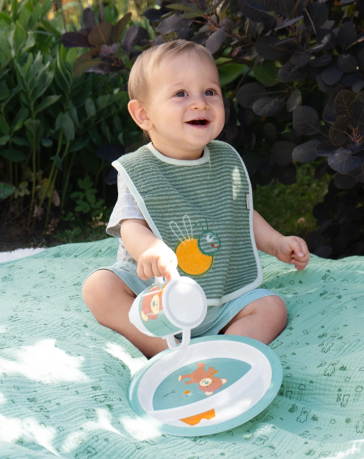 Kindergeschirr-Set BÄR BEN 5-teilig in blau