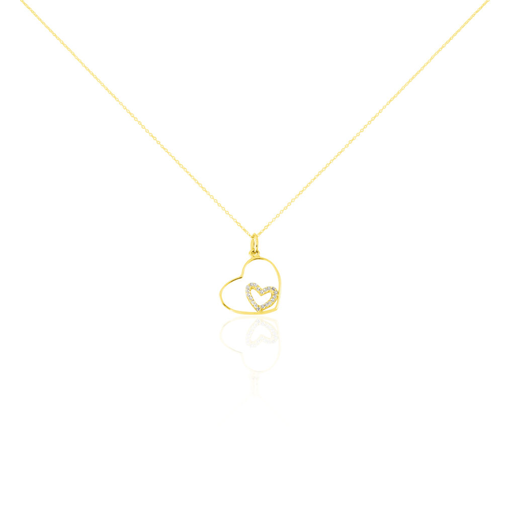 Collier Griseldis Or Jaune  Oxyde