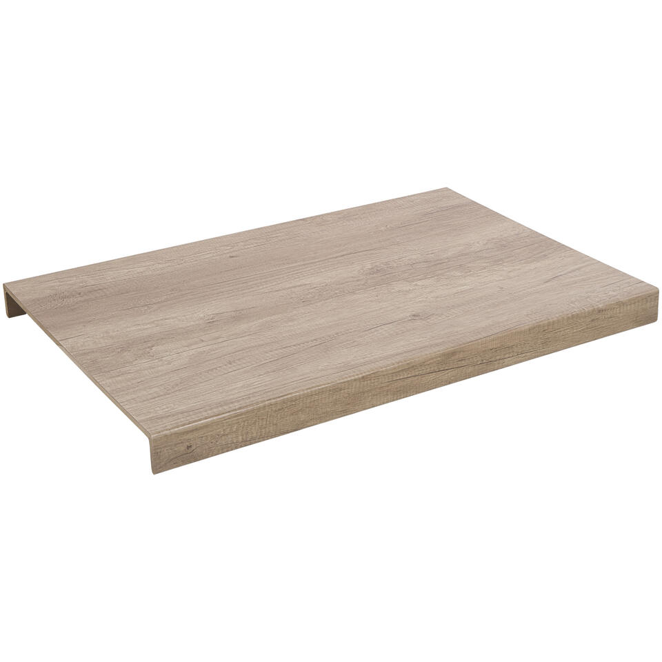 Dubbeltraptrede Callery Naturel Eiken