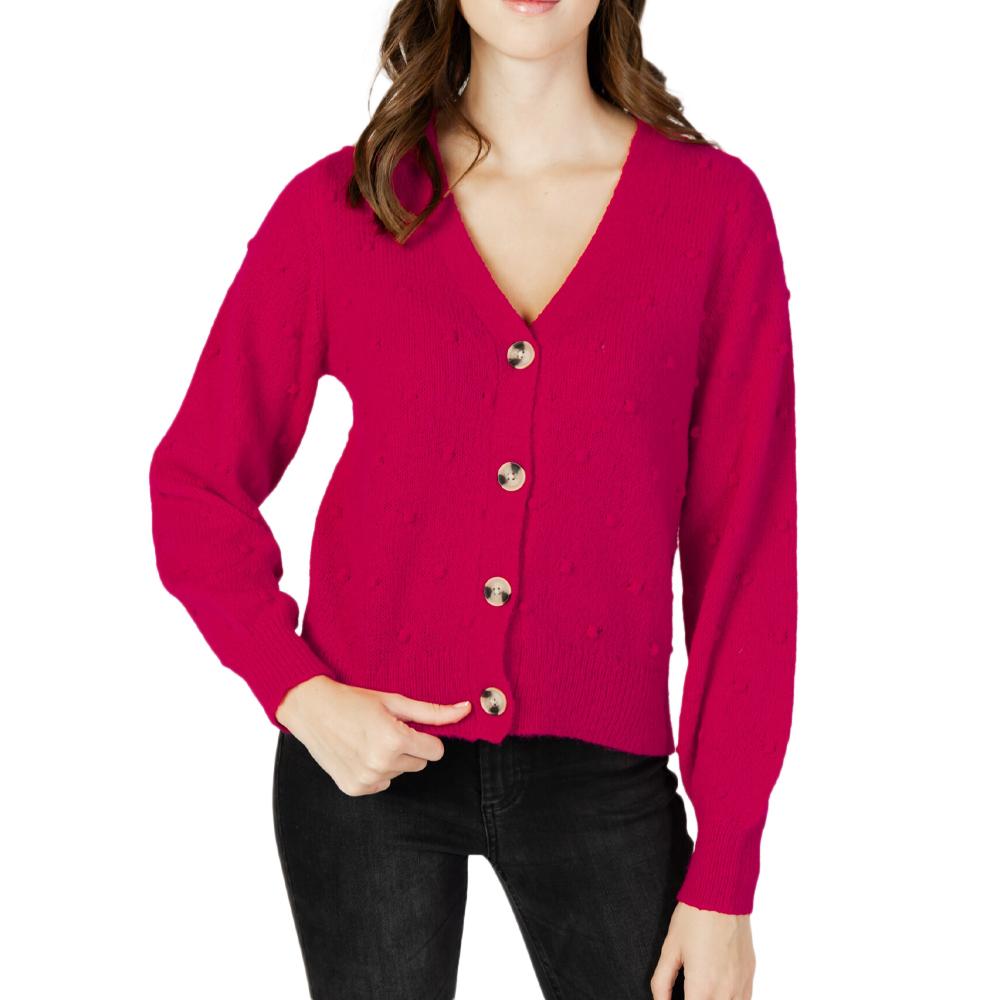 Vila Gilet Rose Femme Vila Tuli