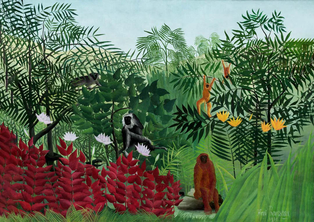 Tropischer Wald von Rousseau Kunstdruck