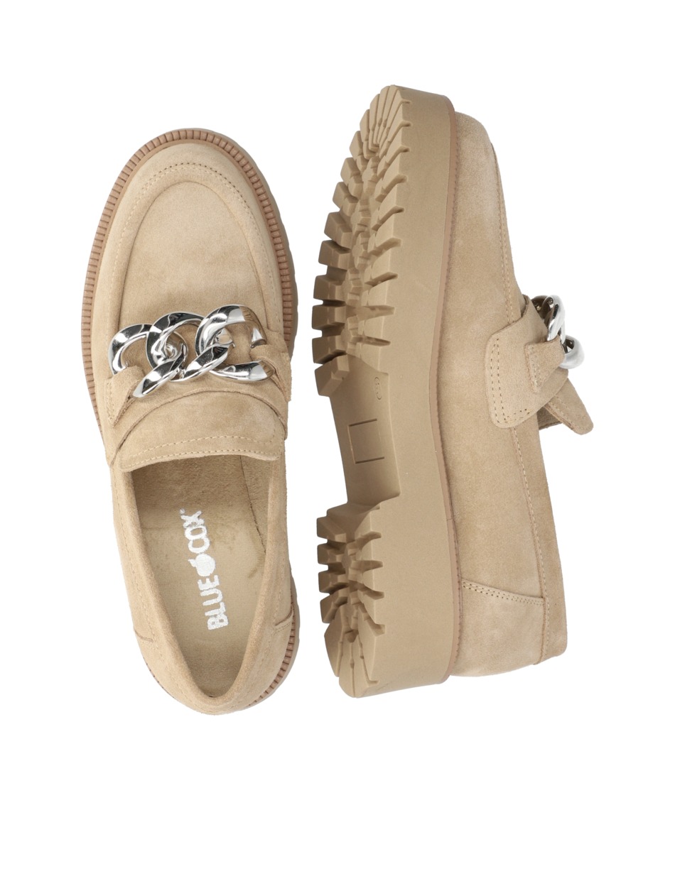Veloursleder Slipper klassisch