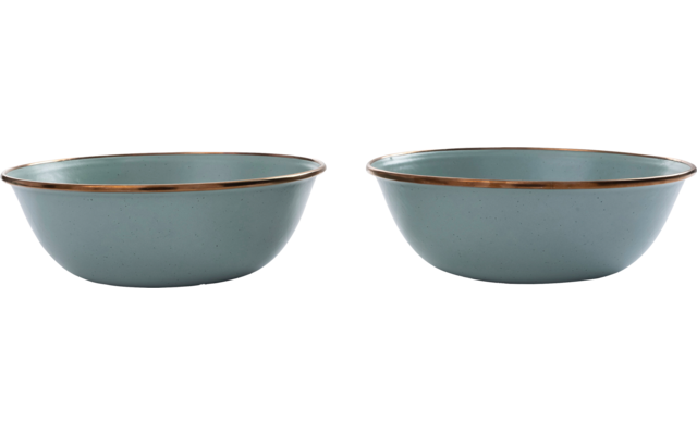Barebones emailliertes Schüssel Set Enamel 2 teilig