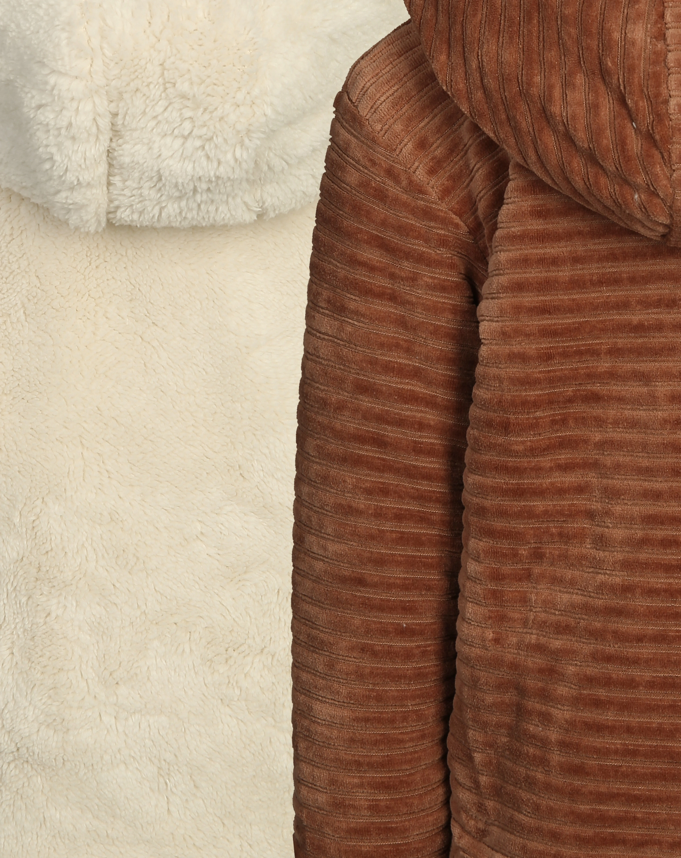 Wende-Jacke VIK gefüttert in hazel